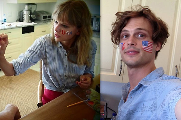 Taylor Swift, Matthew Gray Gubler Taylor Swift, Matthew Gray Gubler